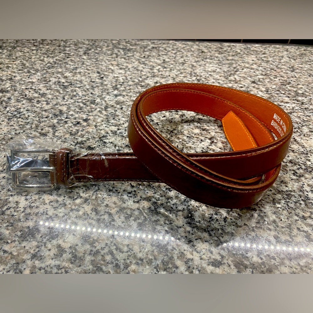 Barbados Genuine Leather Men’s Belt Size XL 42-44.